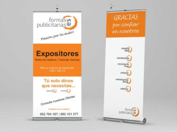 Expositor roll up 100